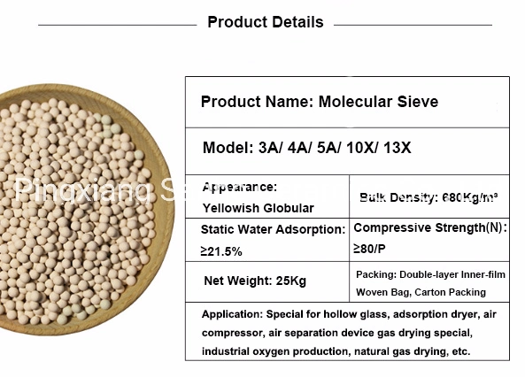 High Adsorption Speed Zeolite 3A, 4A, 5A, 13X Molecular Sieve Supplier