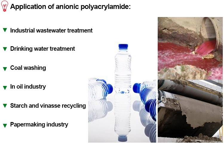 Cation/Nonionic/Anionic Polyacrylamide Price/PAM with Free Sample Polyacrylamide Powder